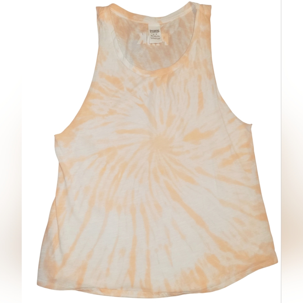 PINK TIE-DYE TANK TOP SIZE M
